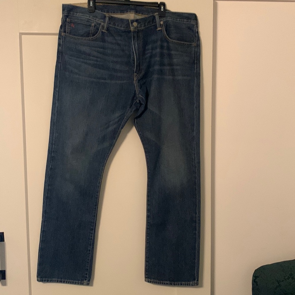 Polo by Ralph Lauren 40x32 Varick Slim Straight jeans